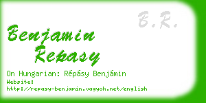 benjamin repasy business card